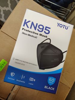 Brand New - KN95 Facemasks 60pk - $16 Each 