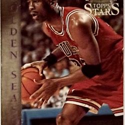 1990/91’ Topps Michael Jordan #74 Golden Season 