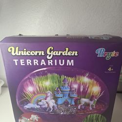 Unicorn garden Terrarium DIY