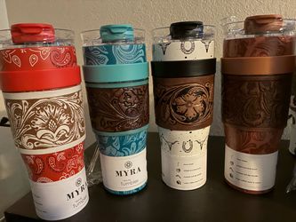 40 oz Western Travel Tumblers