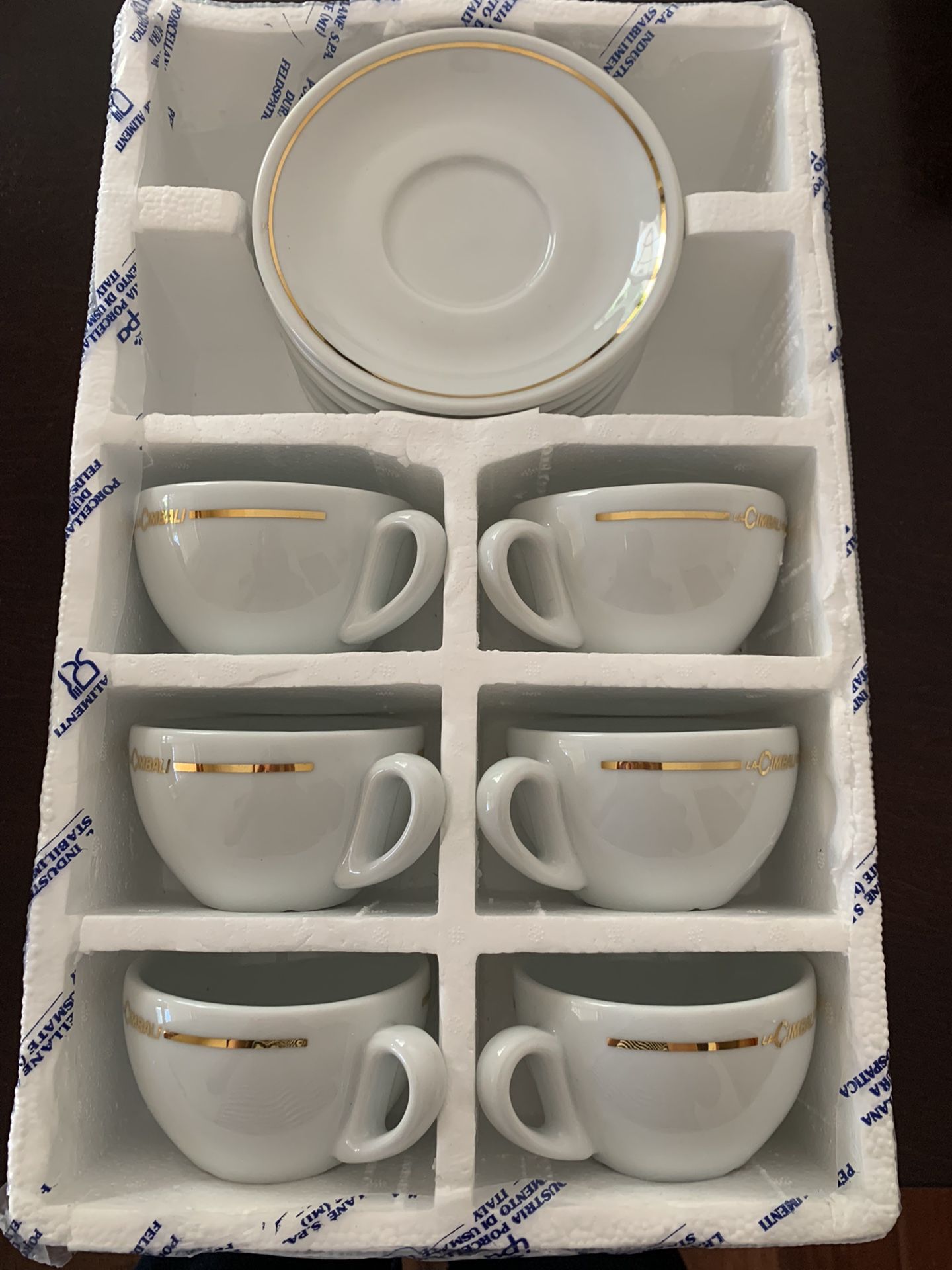 La Cimbali Coffee Cups/saucers