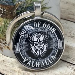 Odin God Mythology Keychain 