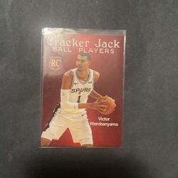 Victor Wembanyama Rookie Card Cracker Jack
