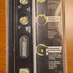 Johnson Level 9 in. Magnetic Billet Torpedo Level