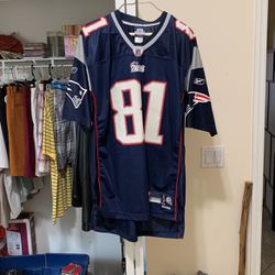 Vintage Patriots Jersey Randy Moss Navy/red/white