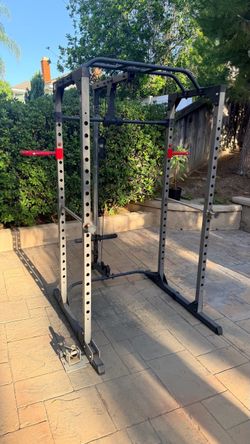 Power Rack Squat Cage with Cable System