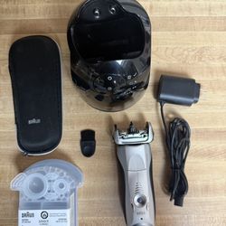 Braun Series 7  Wet Dry Men's Electric Shaver With Clean Station 