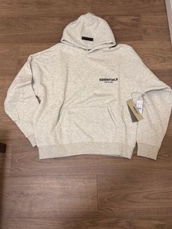 Essential hoodie light gray