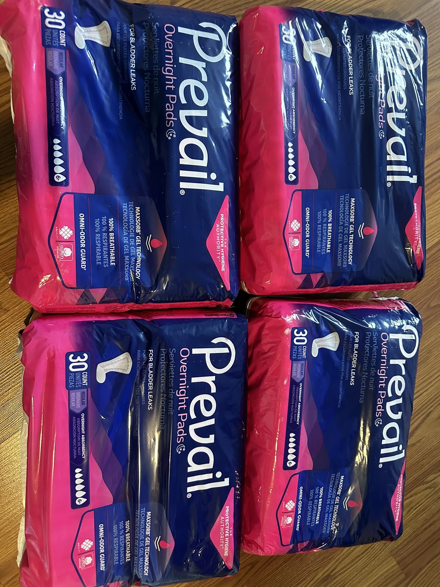 Prevail Overnight Pads