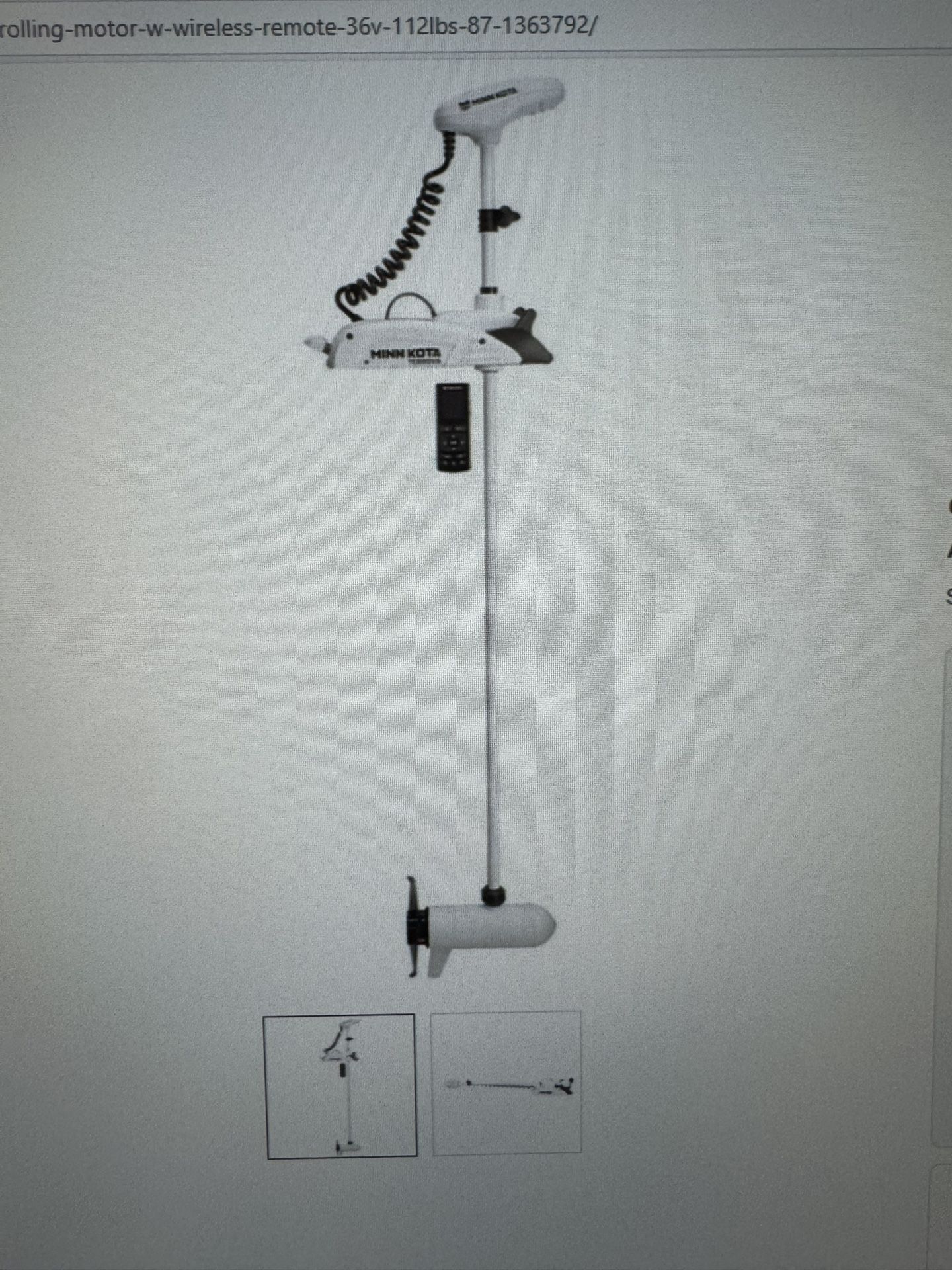 Minn Kota Riptide Terrova 112 Trolling Motor