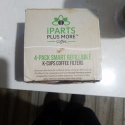 Refillable K-cup Coffee Filters