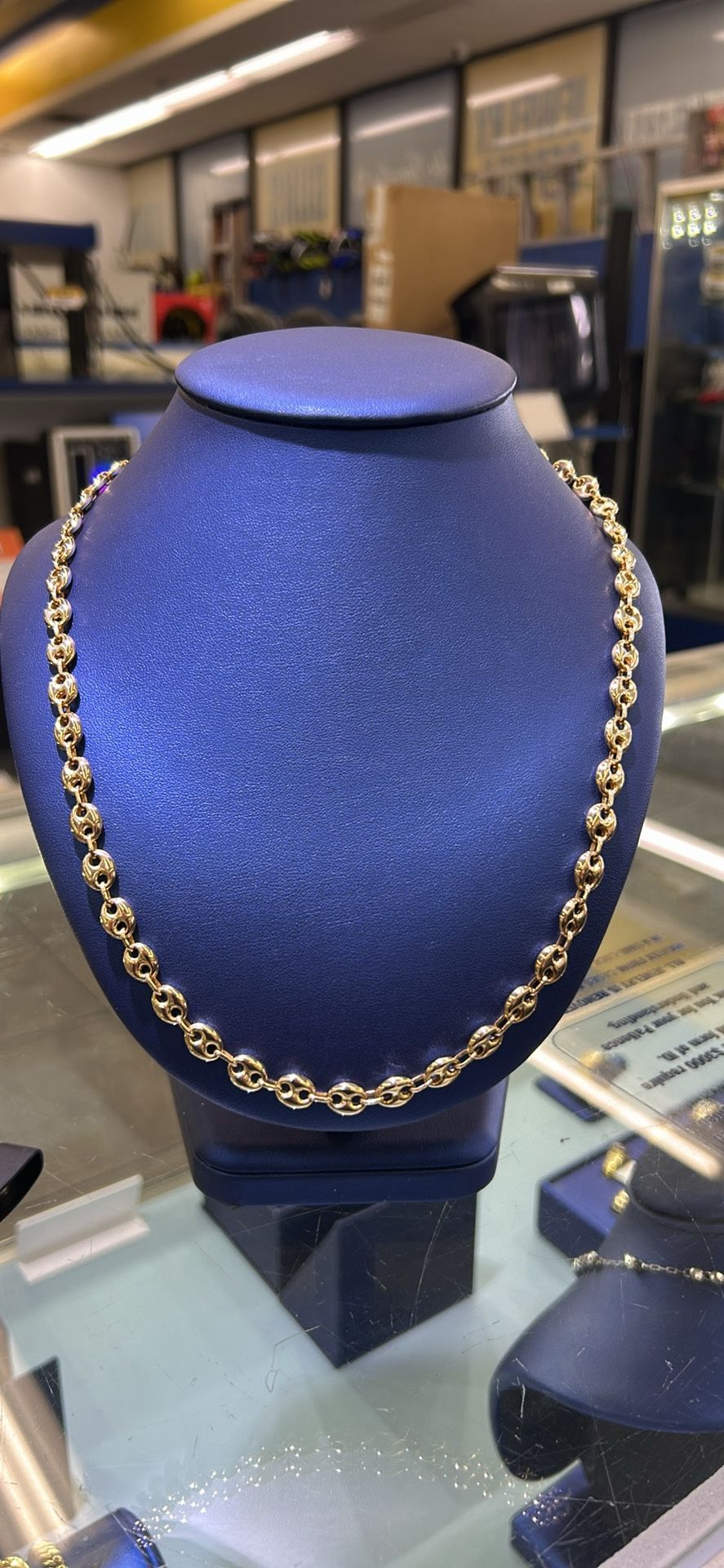 24” Puff Gucci Chain