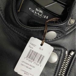 Coach 100% Leather Jacket