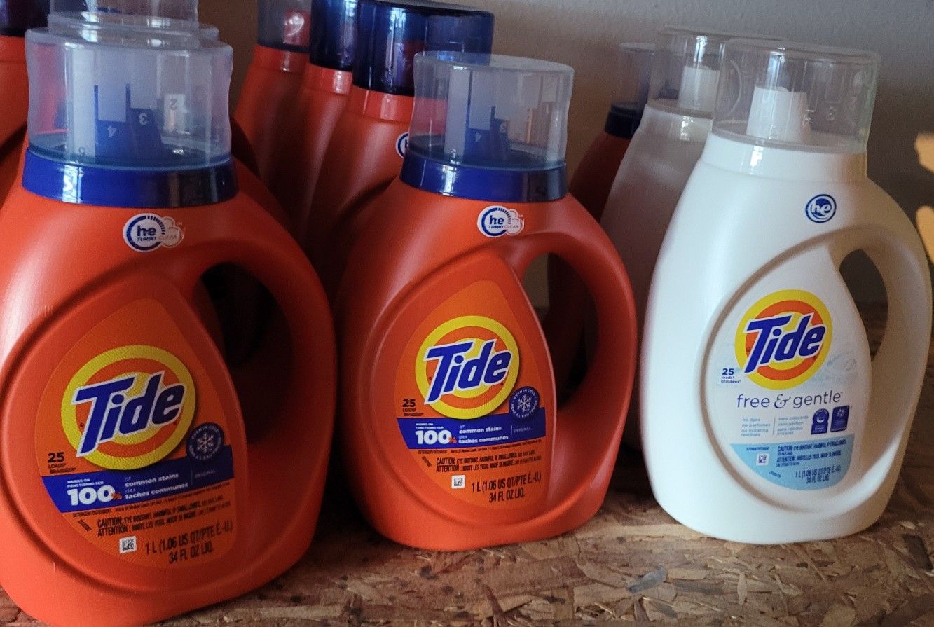 Tide Detergent Small  ( 3 for $12)