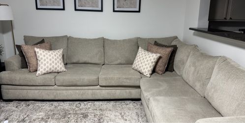 Large L-Shaped Sectional Sofa