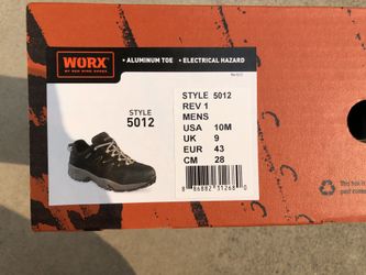 Worx aluminum toe boots