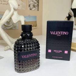 Valentino Uomo Born In Roma Intense EDP Intense  3.4 oz/100 ml Spray 
