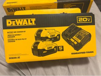 Battery and charger Dewalt