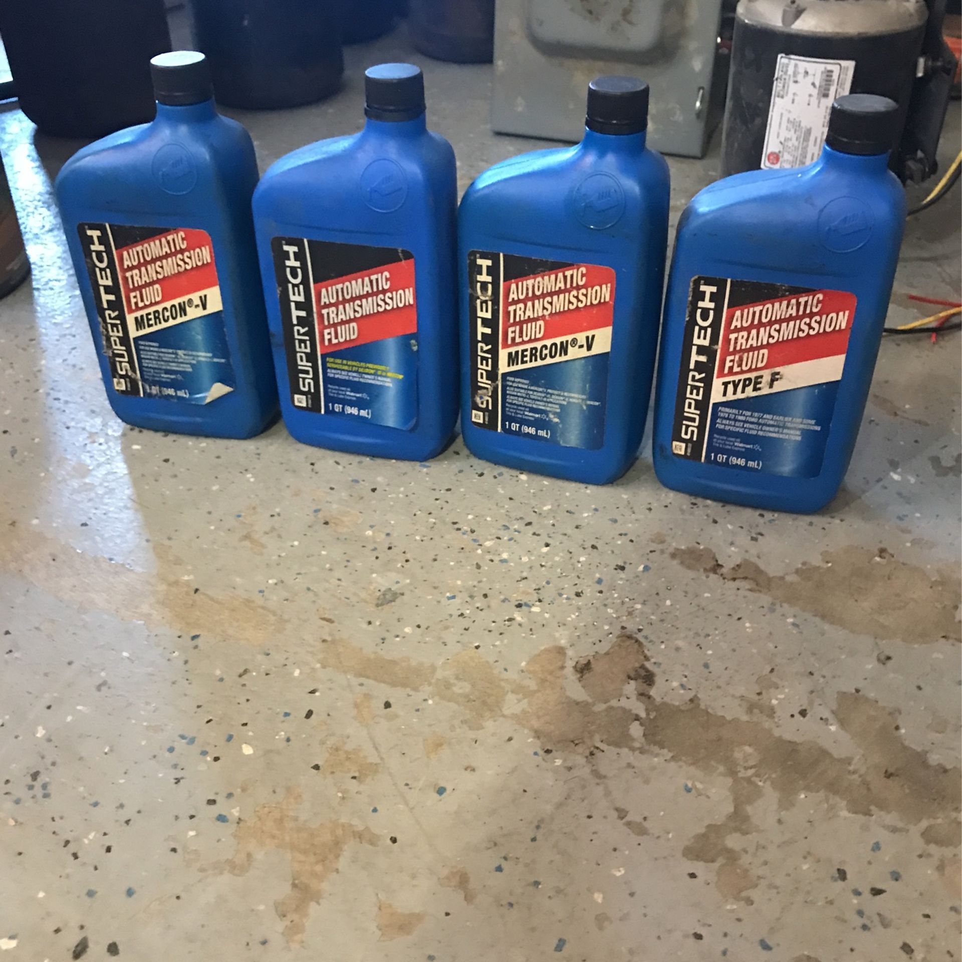 Transmission Fluid 4$ A Bottle