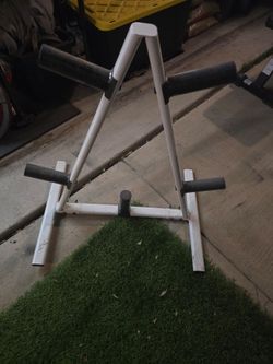 Weight Plate Tree Storage Rack