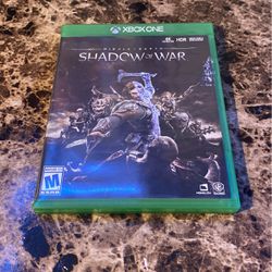 Xbox One Shadow Or War 