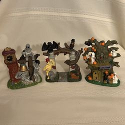 Ceramic Halloween Statues