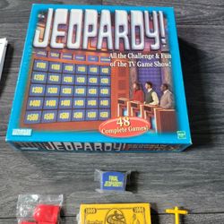 Jeopardy Board Game Trivia Parker Brothers Hasbro 1999