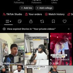 Streamer/Rapper Niche TT Acc