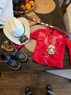 Little boy cowboy outfit