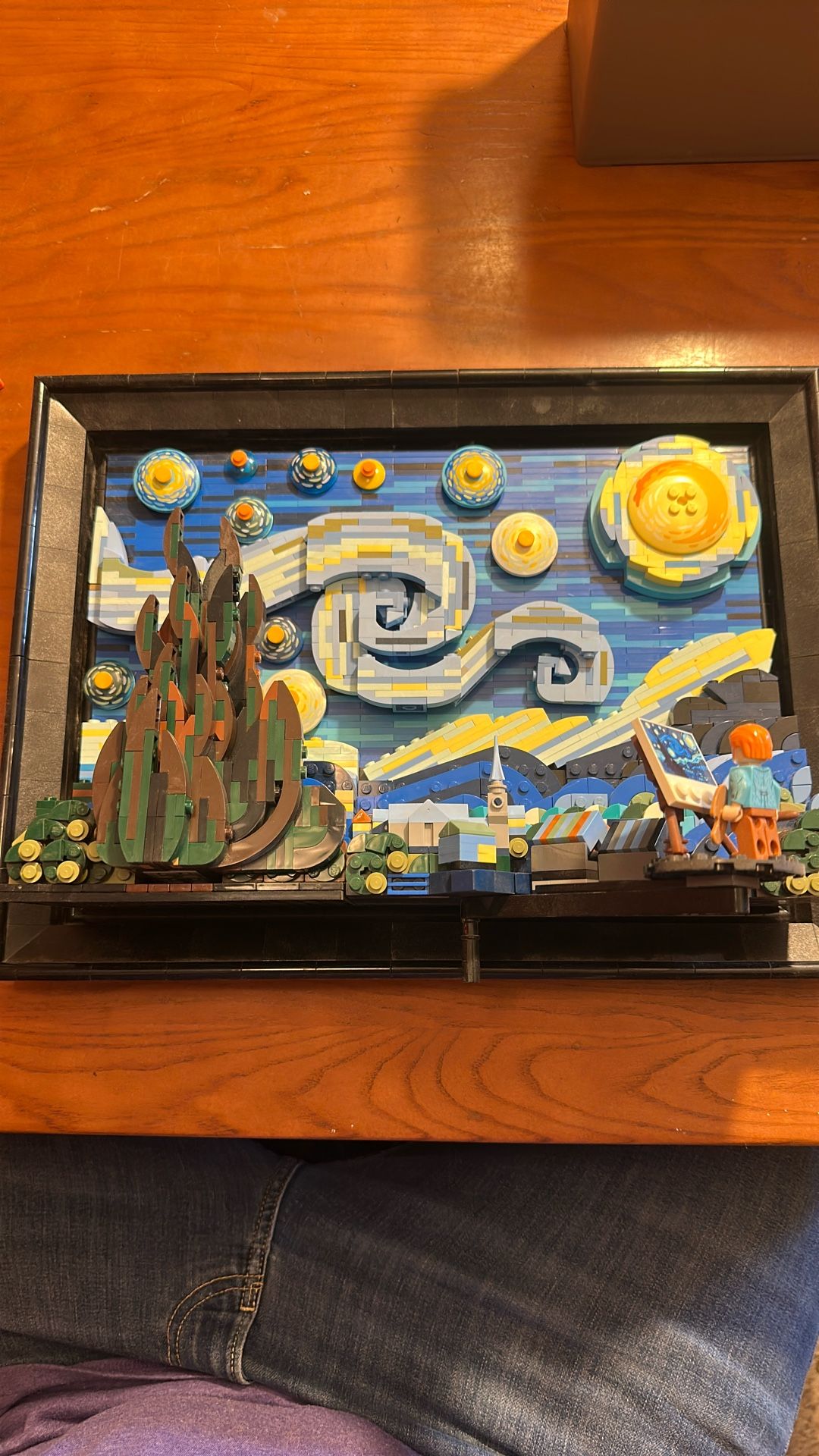 Lego Starry Night Vincent Van Gogh