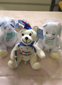 Autograph Bears, Birthday and Baby shower