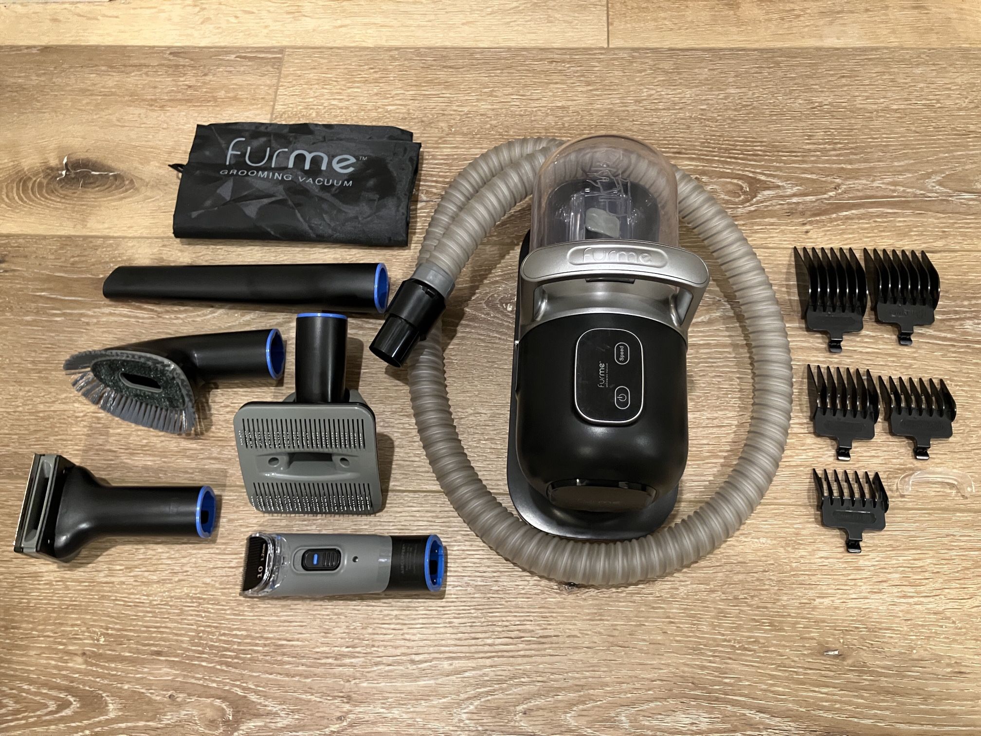FurMe Original Pet Grooming Vacuum Kit FM-01 2nd Gen. - All Accessories - Tested