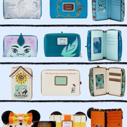 New Disney Loungefly Wallets