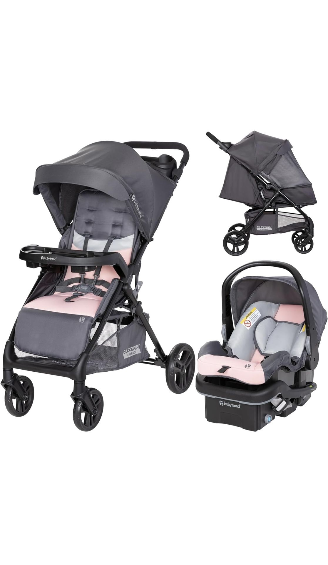 Baby Trend Passport, Stroller 3 in 1( Price Is Negotiable)