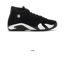 Air Jordan 14 Retro 'Black White'