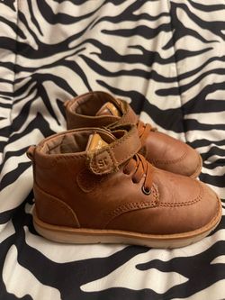 Stride Rite Toddler Brown Leather Boots
