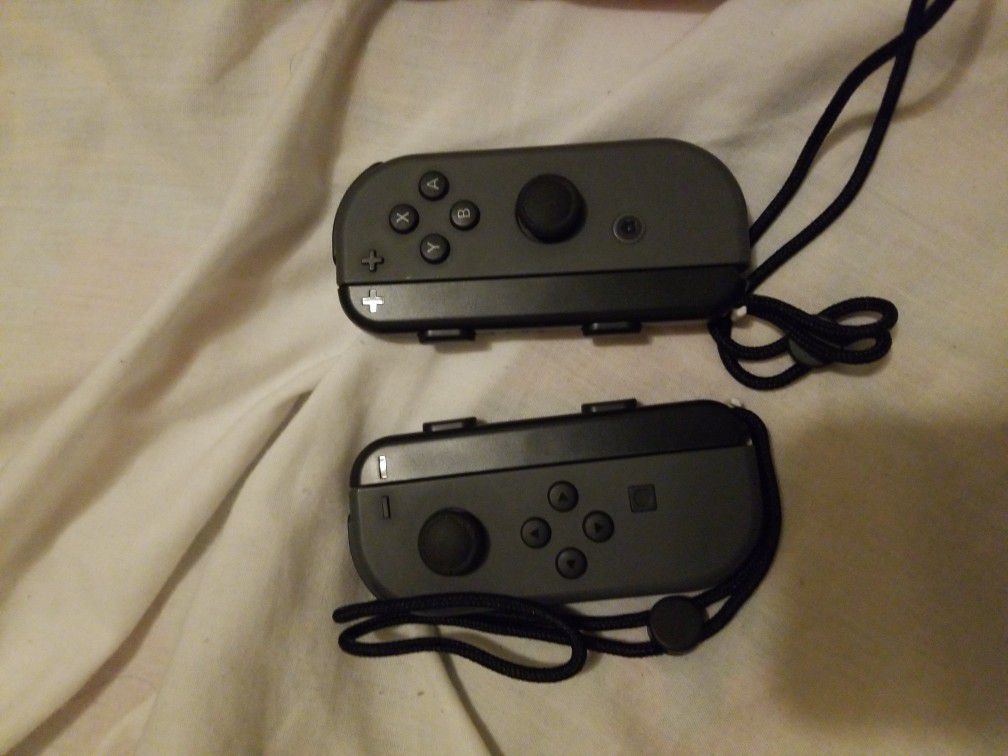 Nintendo Switch Joycons Grey