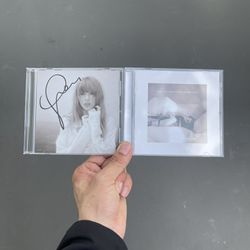 Taylor Swift The Tortured Poets Department CD + Manuscript With Hand Signed Photo