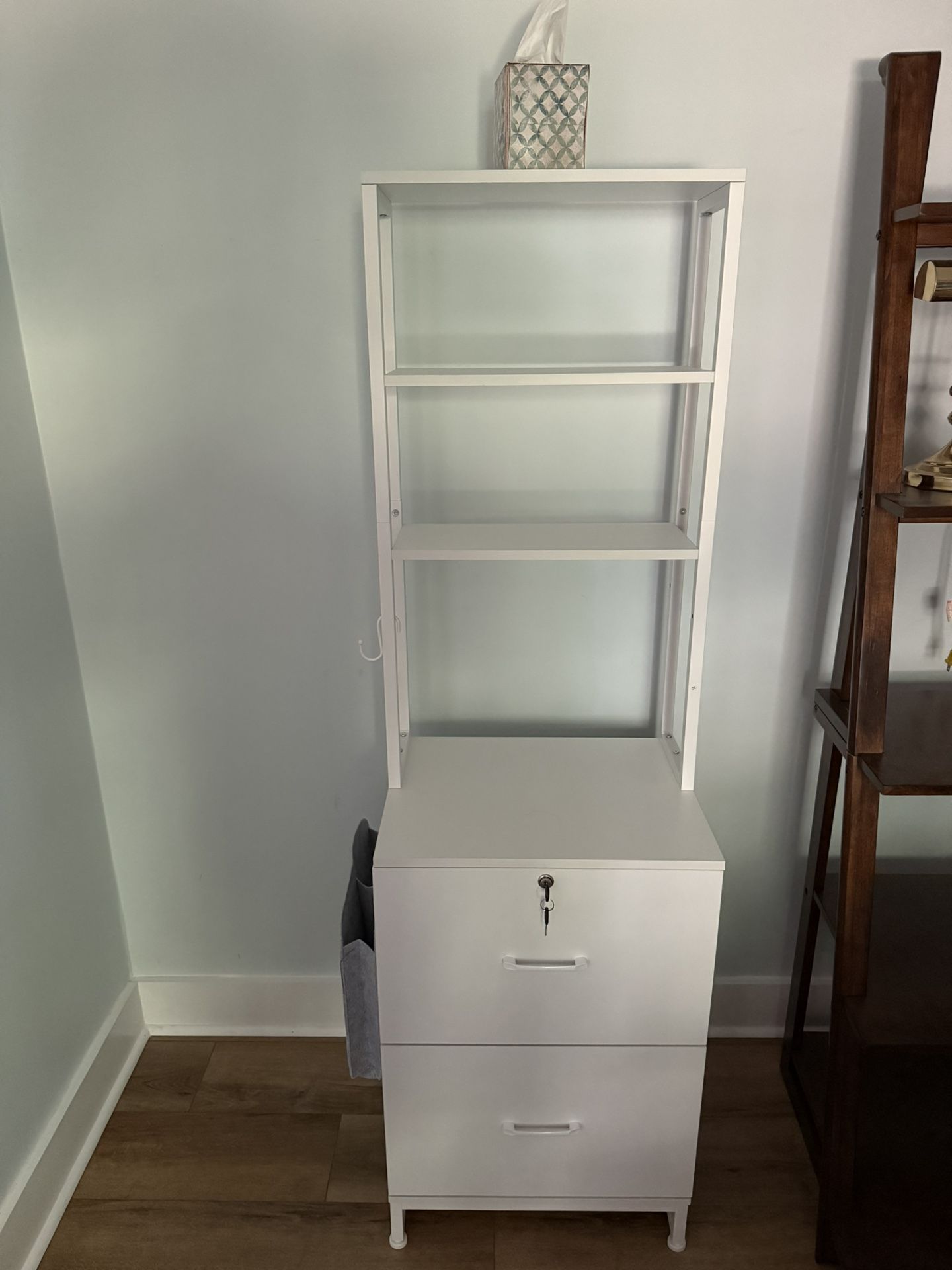 File Cabinet + Shelf