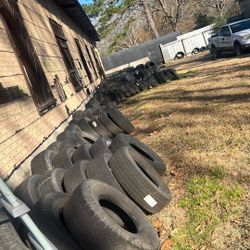 DIFFERENT SIZE USED TIRES 