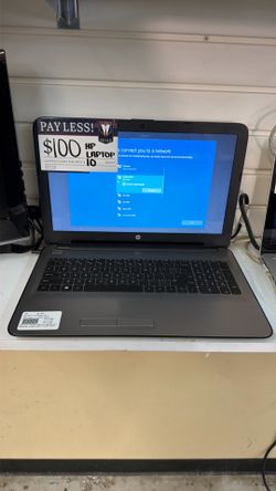 Hp laptop with charger