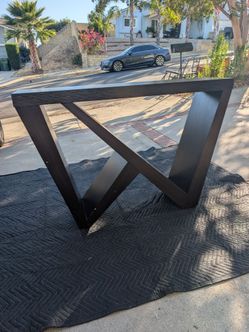 Monarch Specialties 47" Geometric Console Table - Dark Espresso Entryway Sofa Table