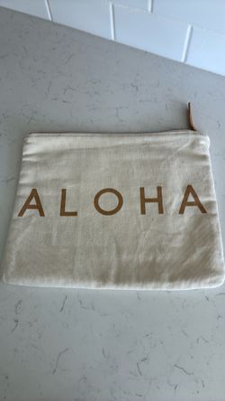 Pineapple Aloha  zippered pouch