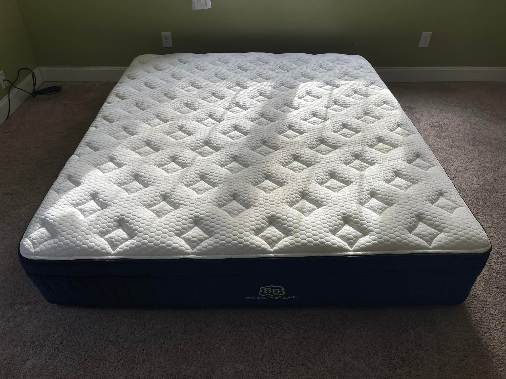 Queen Mattress - Brooklyn Bedding Aurora Luxe Cooling Cloud Pillowtop