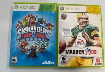 Xbox 360 Games Bundle – Skylanders Trap Team & Madden NFL 09
