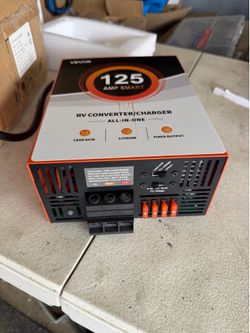 Rv battery charger 110v to 12v
