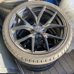 20” KMC Wheels & Tires 5x 114