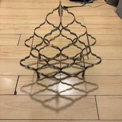 Joining hands, wine rack, vintage