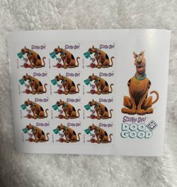 Scooby doo Forever 1st class stamps