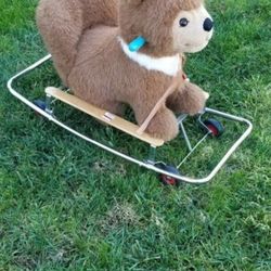 Kids Ride On Bear Bike Trupa  Vintage 